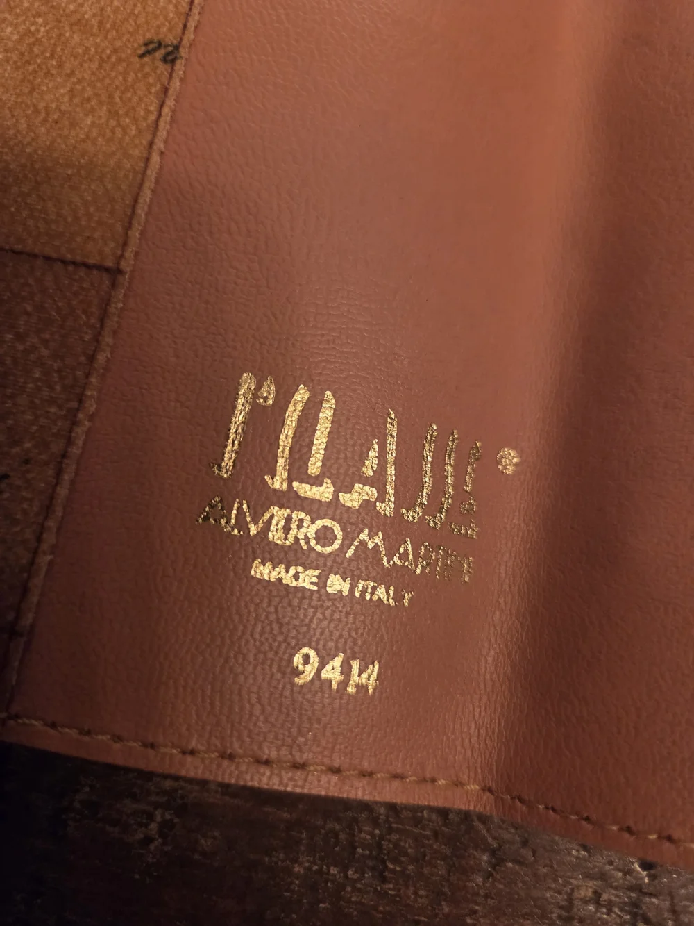 Alviero Martini Passport  Leather Wallet -